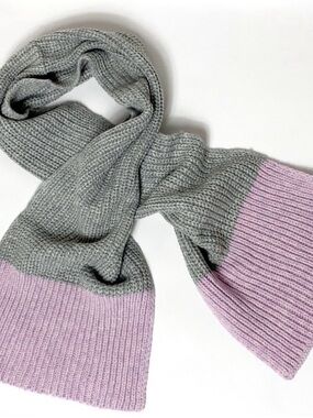 GAP Knit Chunky Colorblock Scarf